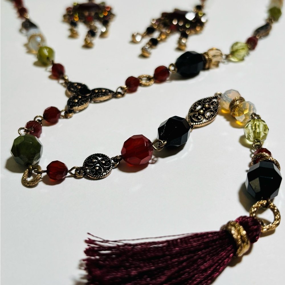 Elegant Multicolor Jewelry Set
